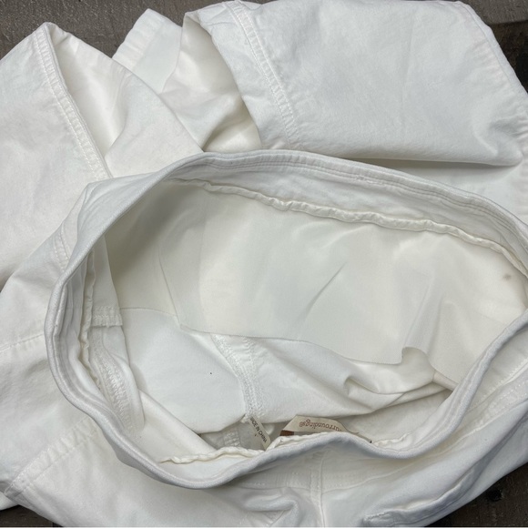 Soft Surroundings Winter White Velour Pants size Medium - Picture 9 of 11